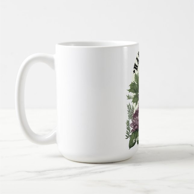Taza De Café Floral Mug (Izquierda)