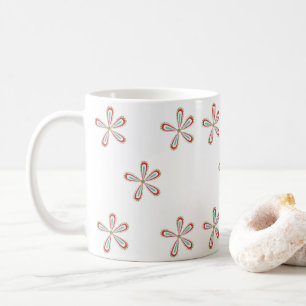Taza De Café Floral Mug
