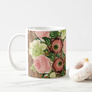 Taza De Café Floral Mug