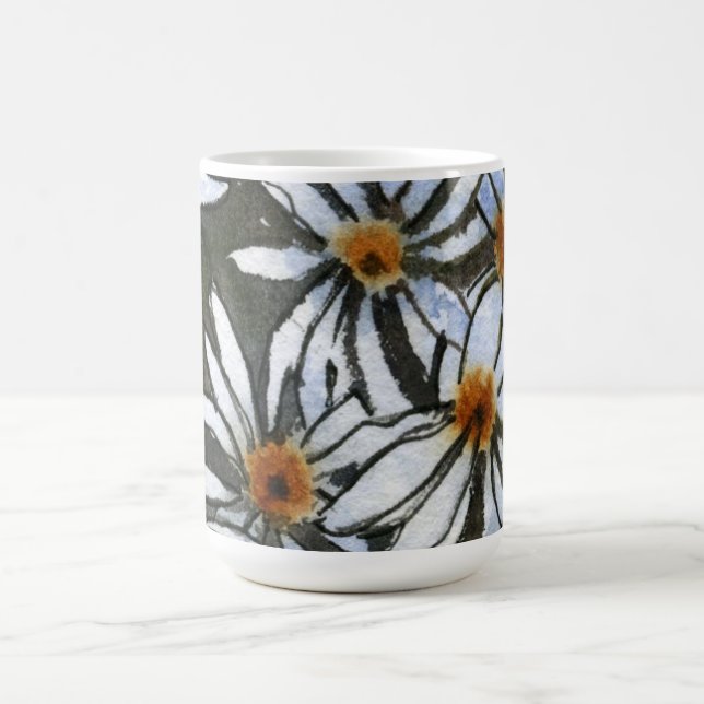 Taza De Café Floral Mug (Centro)