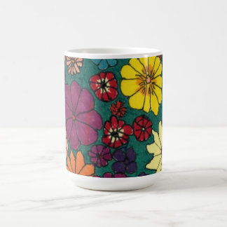 Taza De Café Floral Mug