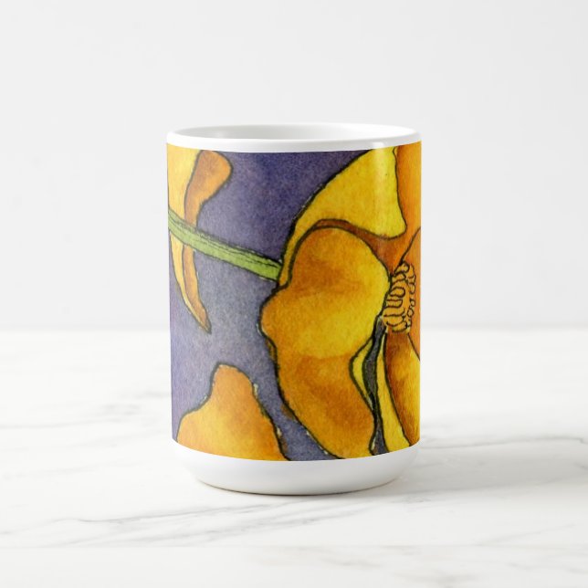 Taza De Café Floral Mug (Centro)