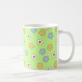 Taza De Café Floral Mug