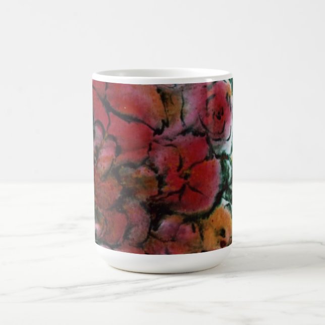 Taza De Café Floral Mug (Centro)