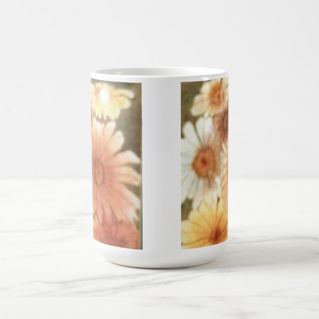 Taza De Café Floral Mug (Centro)