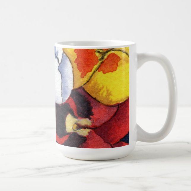 Taza De Café Floral Mug (Derecha)