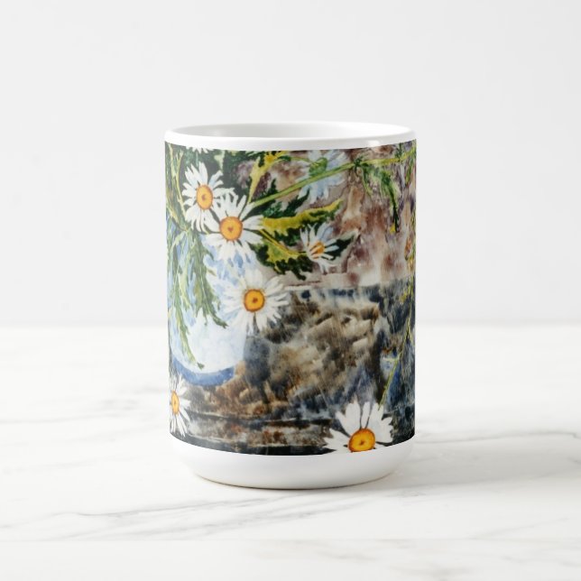 Taza De Café Floral Mug (Centro)