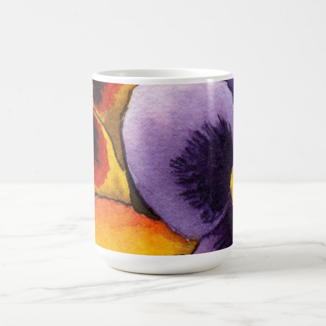 Taza De Café Floral Mug (Centro)