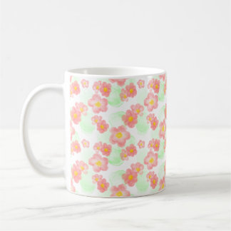 Taza De Café Floral pattern no1