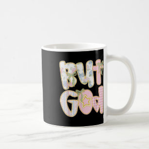 Taza De Café Floral Pero Dios Coquette Lazo Jesús Versículo Bíb