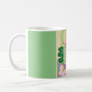 Taza De Café Floral personalizada que se recupere bien