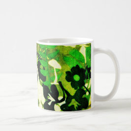 Taza De Café Floral retro Wacky 1
