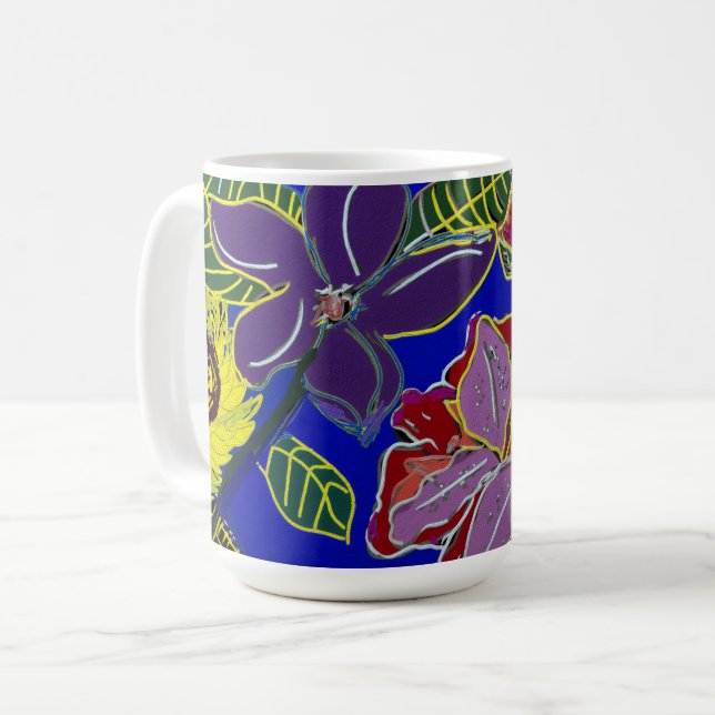 Taza De Café Floral Sessions  (Anverso izquierdo)