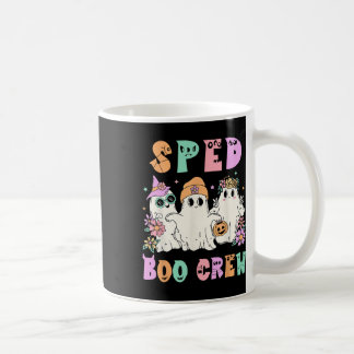Taza De Café Floral Sped Boo Crew Halloween Ghost Special Ed Sp