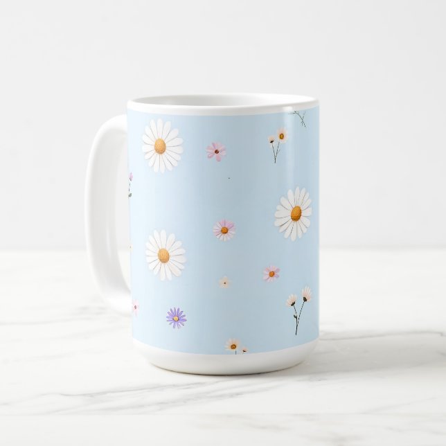 Taza De Café Florcitas de Lila  (Anverso izquierdo)