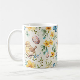 Taza De Café Florecer de primavera Pascua 1