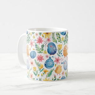 Taza De Café Florecer de primavera Pascua 3