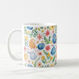 Taza De Café Florecer de primavera Pascua 3