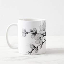Taza De Café Florecimiento de cerezo japonés Sakura Mug2