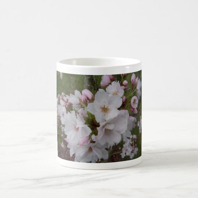 Taza De Café Florecimiento de cerezos en flor (Centro)