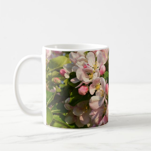 Taza De Café florecimiento de manzanas de bonito (Izquierda)
