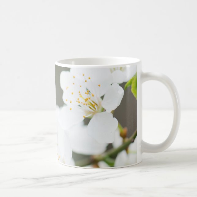 Taza De Café Florecimiento de primavera (Derecha)
