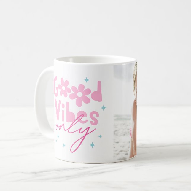 Taza De Café Florecimiento Positivo (Anverso izquierdo)