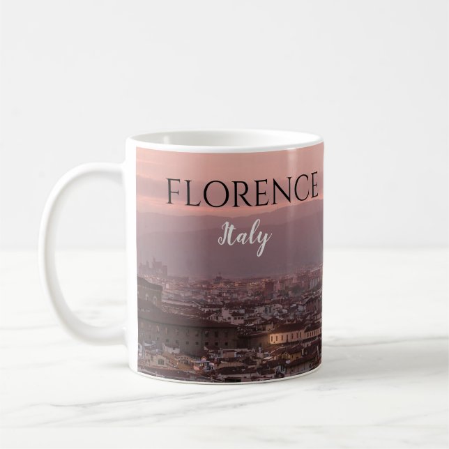 Taza De Café Florence Italy Coffee Mug Firenze Cup (Izquierda)