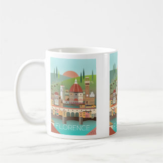 Taza De Café Florencia, Italia Mug