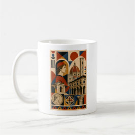 Taza De Café Florentine Renaissance – Geometric Art Mug