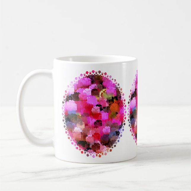 TAZA DE CAFÉ FLORES (Izquierda)