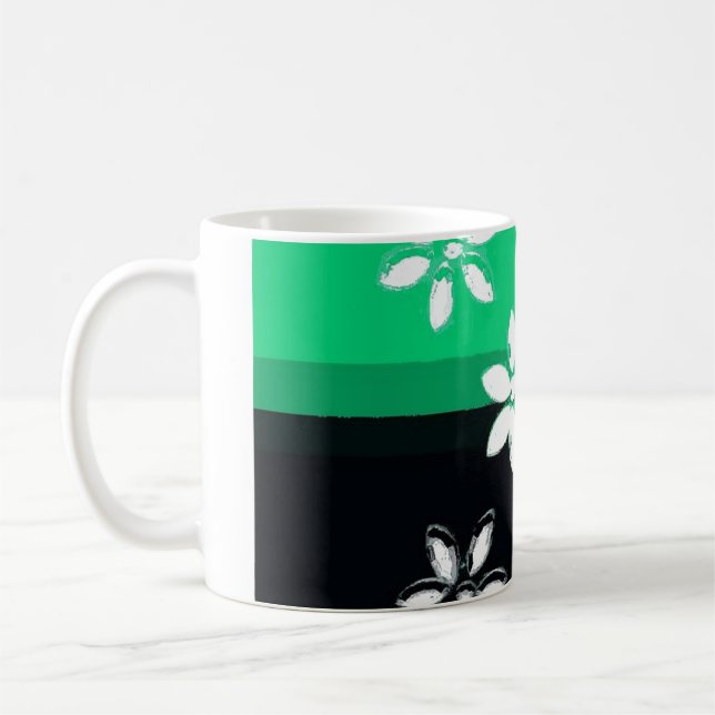 Taza De Café Flores (Izquierda)