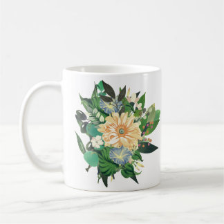 Taza De Café flores