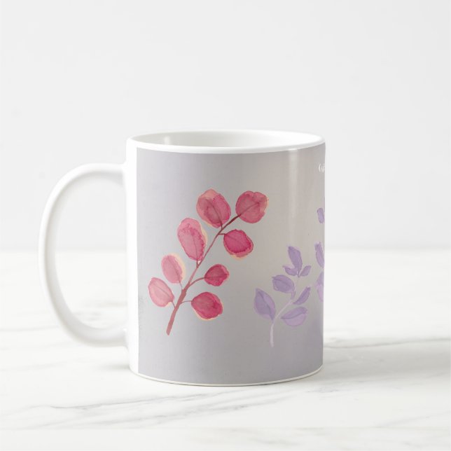 Taza De Café Flores (Izquierda)