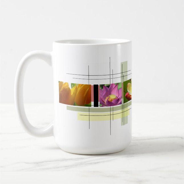 Taza De Café flores (Izquierda)