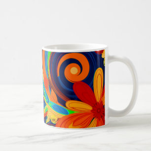 Taza De Café Flores Artsy