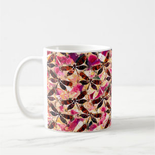 Taza De Café Flores brillantes