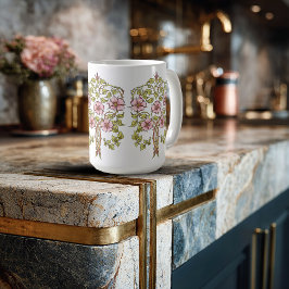 Taza De Café Flores caprichosas del modernismo
