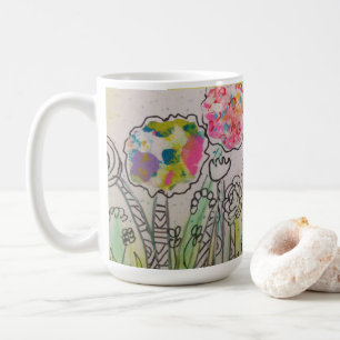 Taza De Café flores caprichosas Mug
