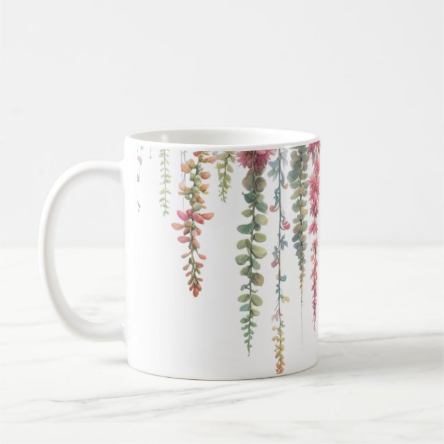 Taza De Café Flores colgantes (Izquierda)