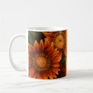 Taza De Café Flores con Escritura de Alentamiento JW