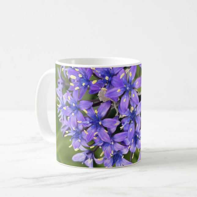 Taza De Café Flores de alcantarilla portuguesas cerraron foto n (Anverso izquierdo)