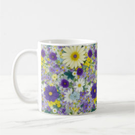 Taza De Café Flores de algodón de bonito