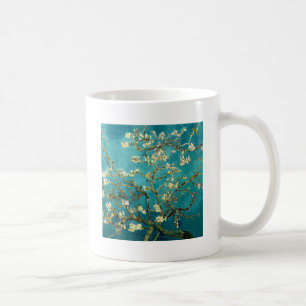 Taza De Café Flores de almendro de Van Gogh Clasicismo Impresio