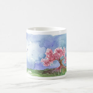 Taza De Café Flores de Apple - Mug