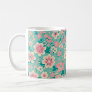 Taza De Café Flores de belleza florecientes