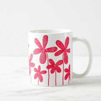 Taza De Café Flores de bonito - Rojo