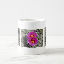 Taza De Café Flores de cactus de bolas F5 "Escobaria vivipara"