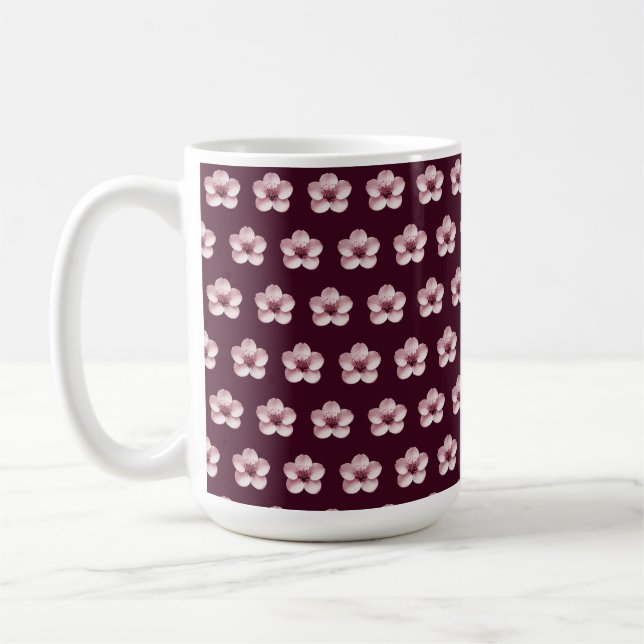Taza De Café Flores de cerezo (Izquierda)