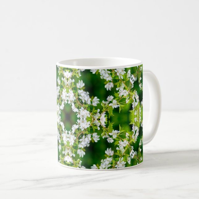 Taza De Café Flores de cerezo (Anverso derecho)